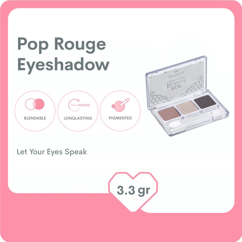 Emina Pop Rouge Pressed Eye Shadow