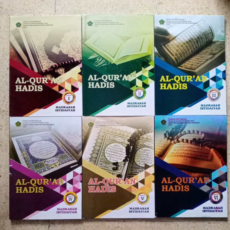 Jual Buku Al Qur'an Hadis DEPAG Kelas 1 - 6 Mi | Shopee Indonesia