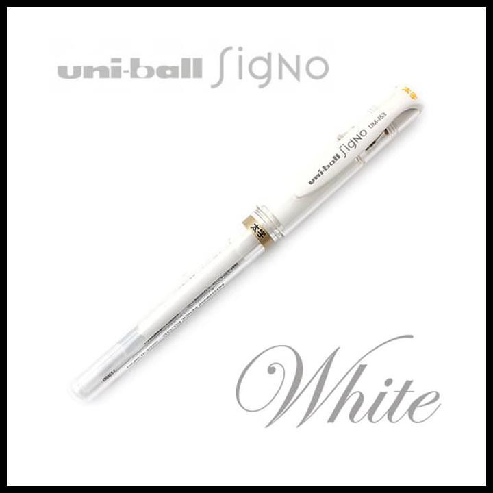 

Silahkan Order Uni-Ball Signo Broad Um-153 White Pen (Gel Ink)