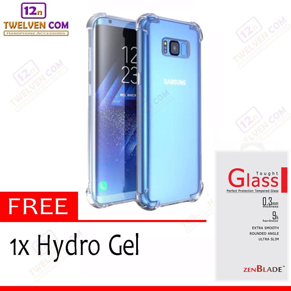 [FLASH SALE] Case Anti Crack Anti Shock Softcase Samsung S8 - Free Hydrogel Anti Gores