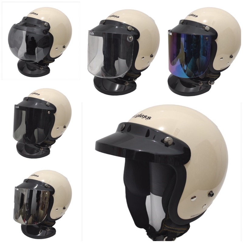 Helm Cargloss Original Polos Cream| Cargloss ori