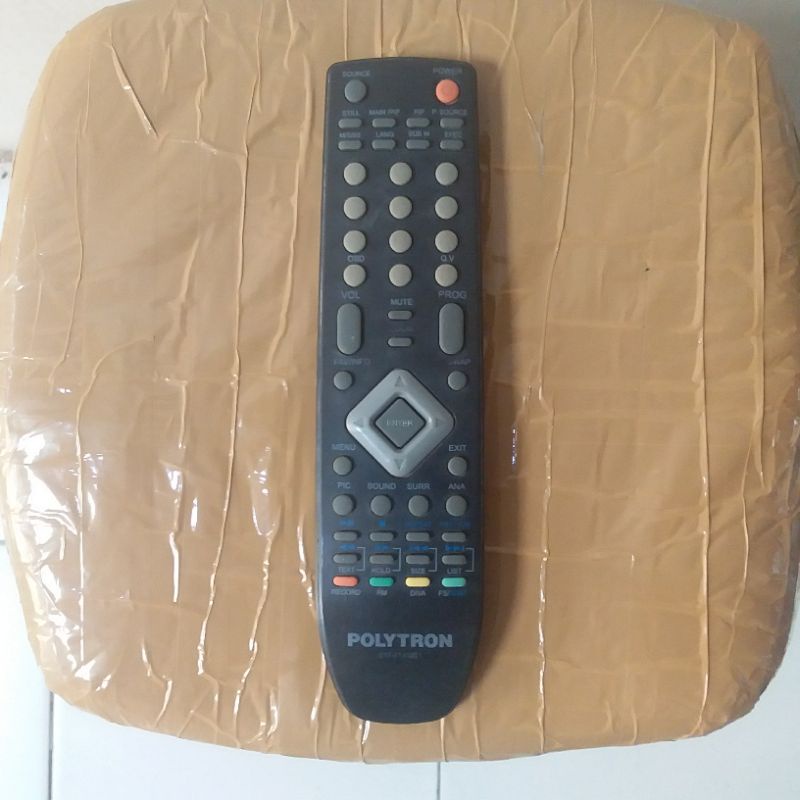 REMOTE TV POLYTRON SERI 81F414M01 ORIGINAL