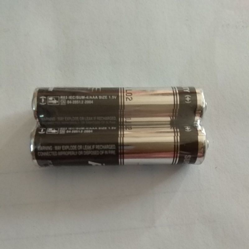 baterai abc aaa 2 pcs