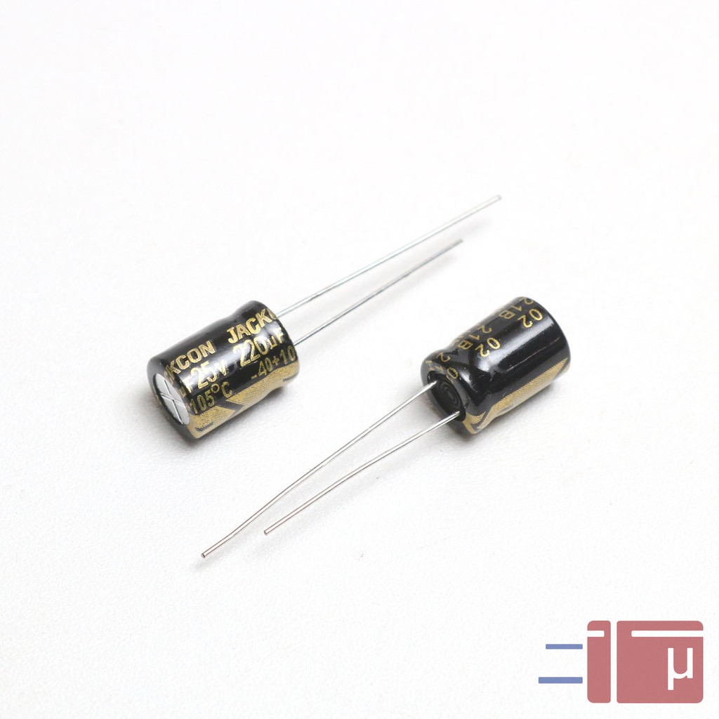 Elco 220uf 25V Jackcon Original Taiwan