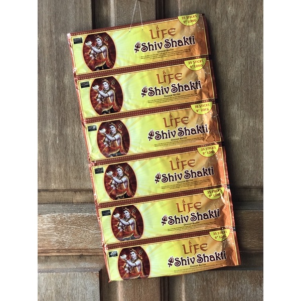 Hio harum Dupa Wangi Life Aromatherapy Shiva Sakti India Incense Sticks Aromateraphy 35 Batang