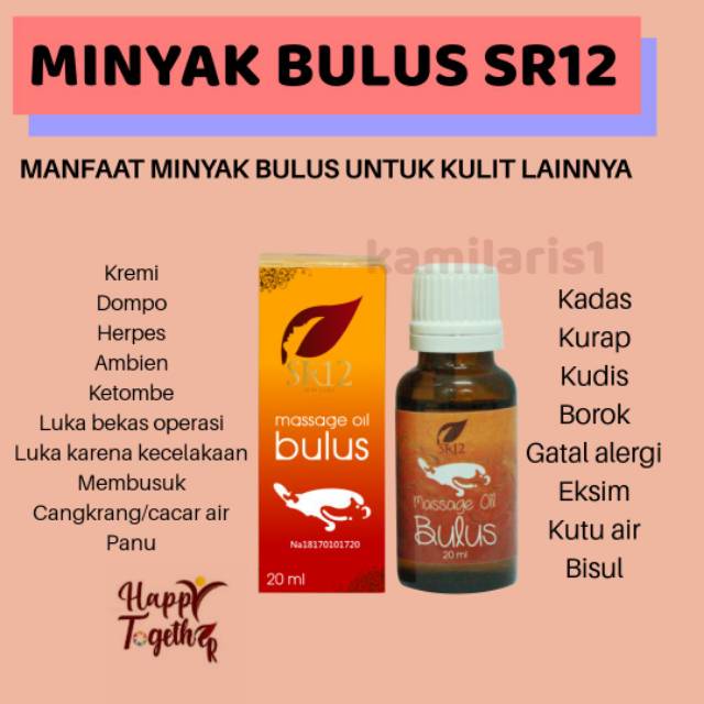 

AMPUH!!! MINYAK BULUS SR12