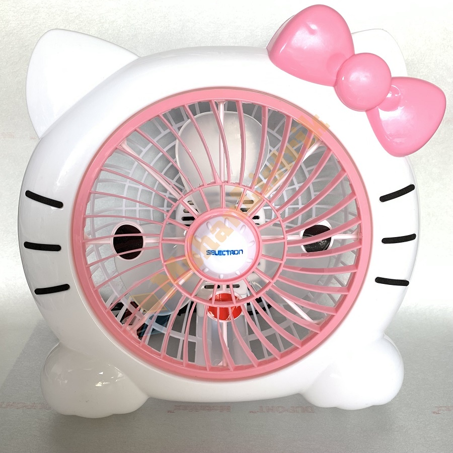 Kipas Angin Karakter Hello Kitty Portable Desk Fan 10&quot; 10 Inch Kipas Angin Karakter Lucu