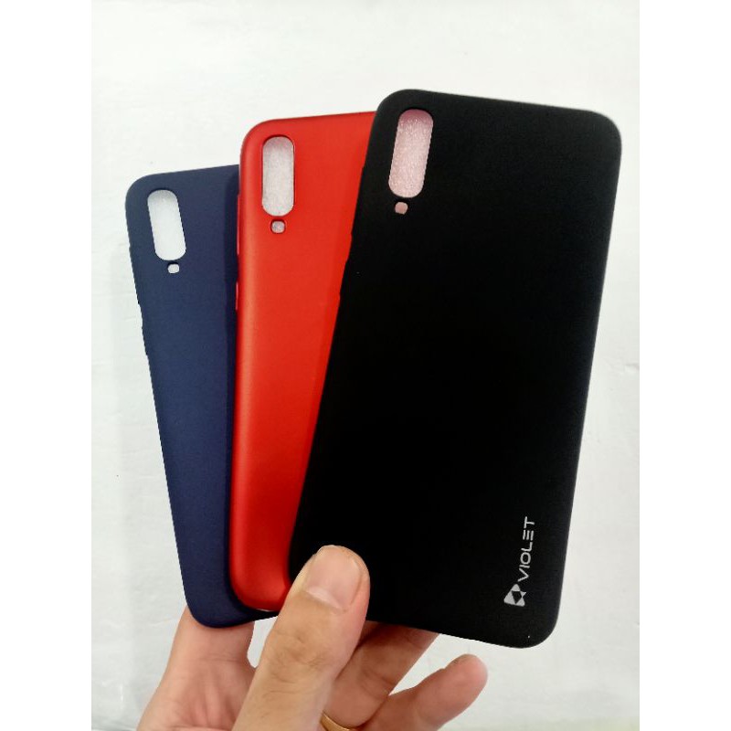 BABY SKIN ULTRA THIN CASING SOFTCASE VIOLET SAMSUNG A70 2019