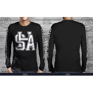 KAOS STAND HERE ALONE SHA HARDCORE MESUM DI KOTAMU MUSIC LU2K L2K 680