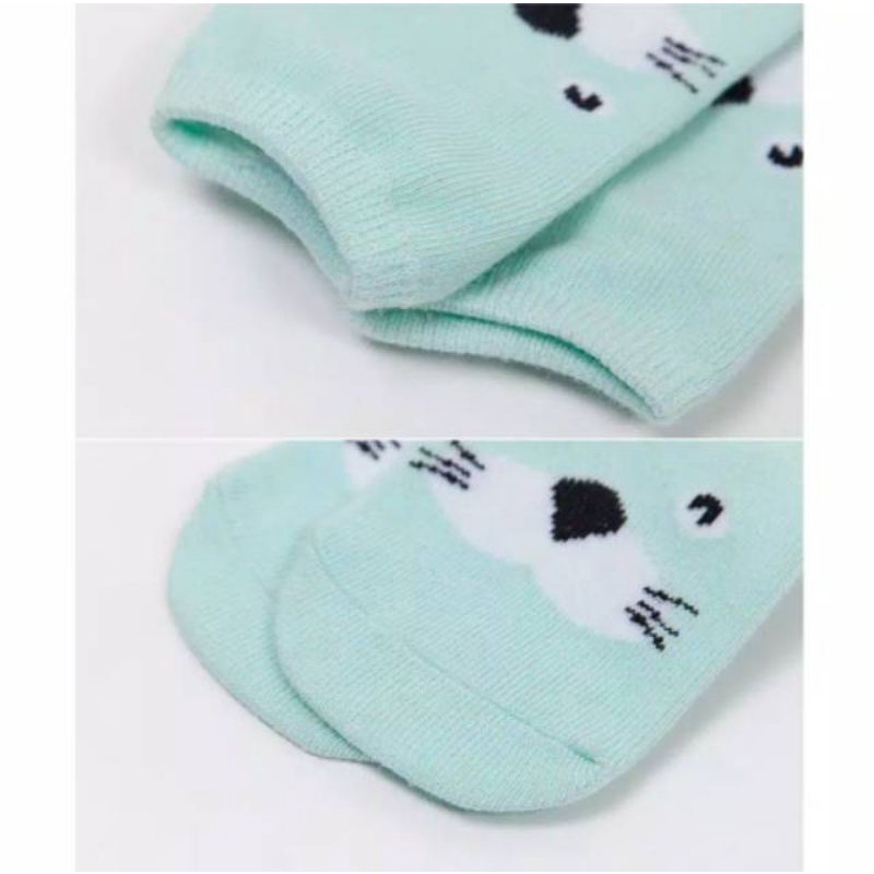 KAOS KAKI BAYI CUTE ANIMAL 3D BAHAN KATUN