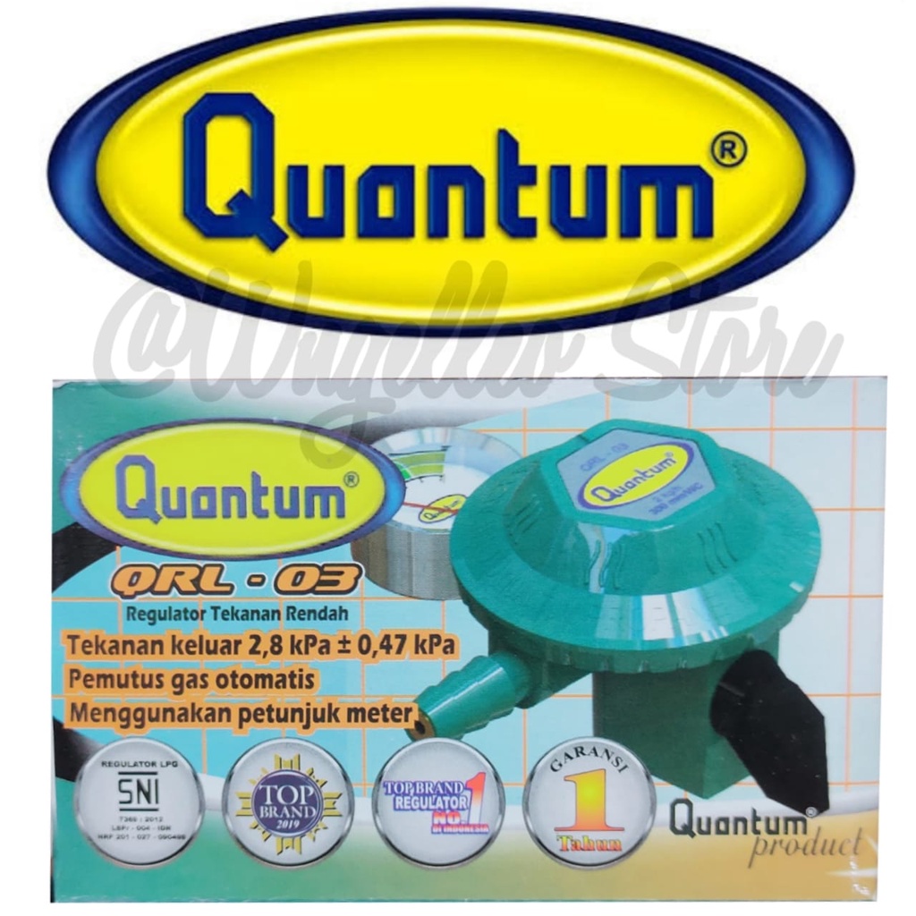 Regulator Gas~Regulator Meter/Manometer~QUANTUM~QRL-03~ORIGINAL