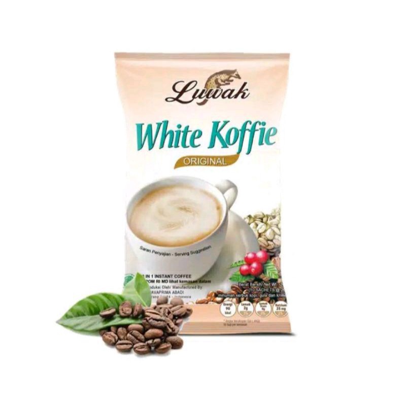 

Kopi Luwak White Koffie Original isi 10pcs