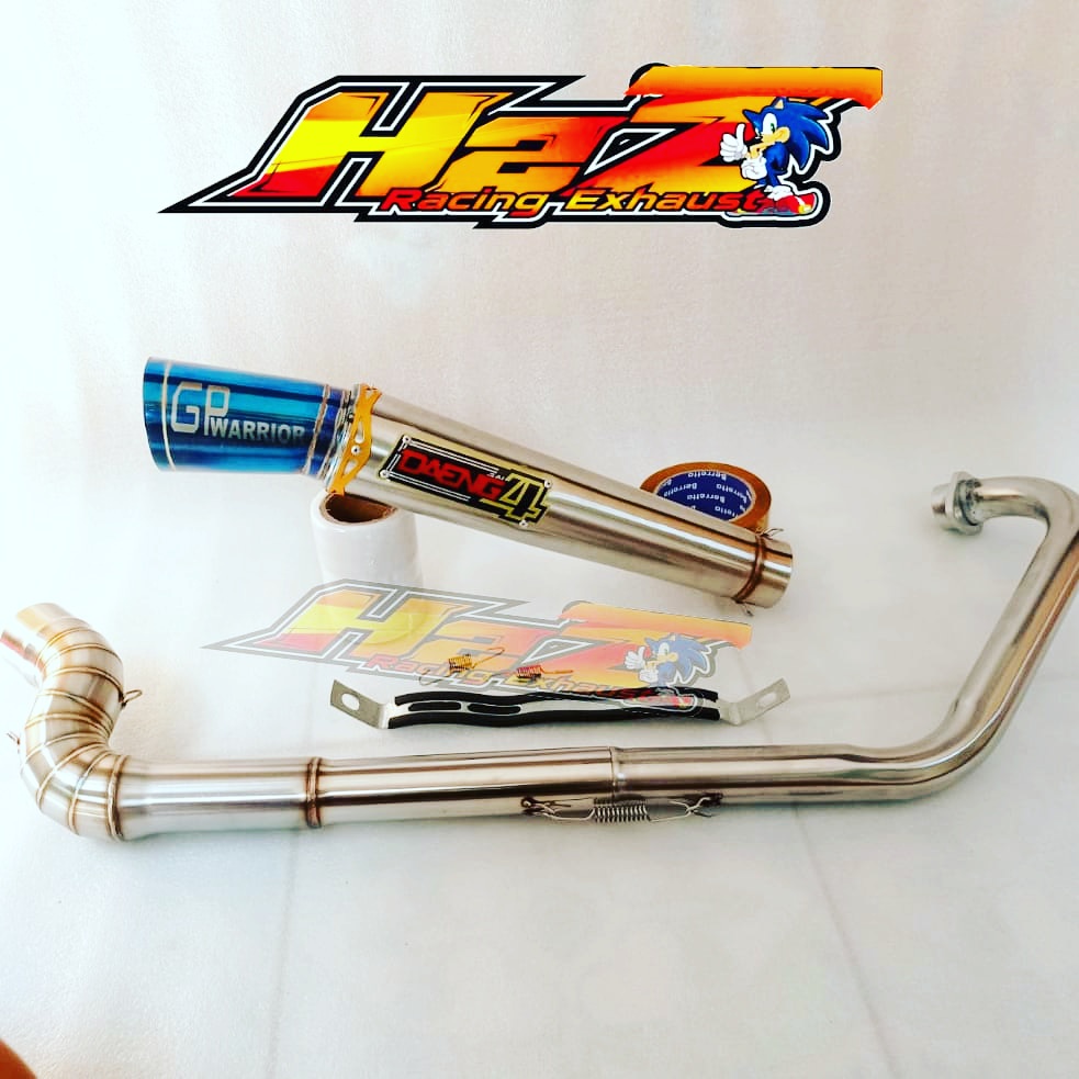 KNALPOT DAENG SAI 4 VIXION MX KING JUPITER MX SATRIA FU SONIC CB150 OLD CN150 NEW R15 SUPRA GTR XABR