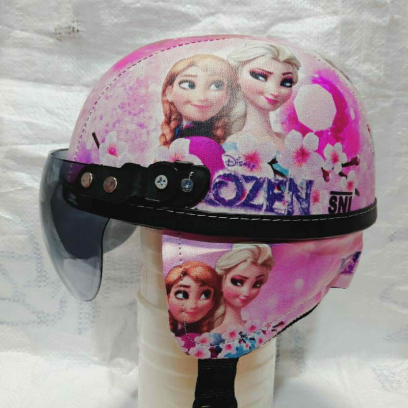 HELM ANAK CEWEK KARAKTER | HELM ANAK PEREMPUAN