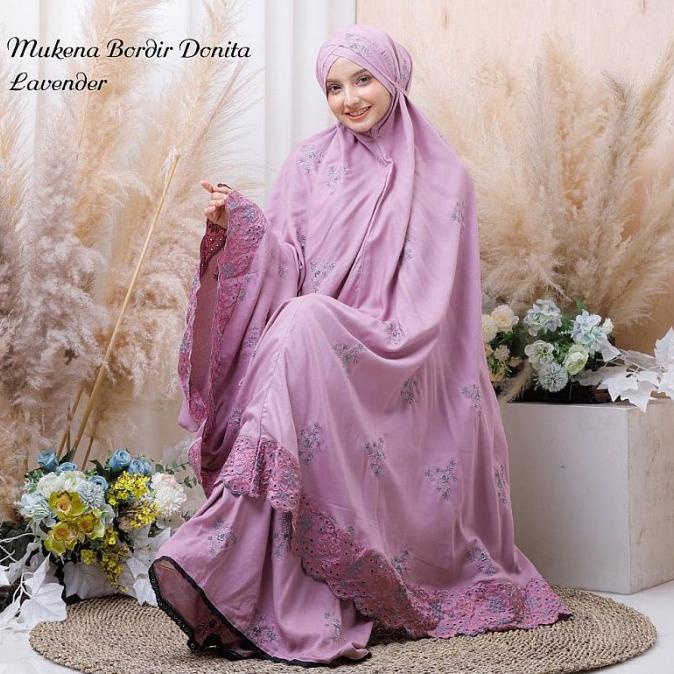 Mukena Dewasa Bordir Donita//Mukena Bordir Donita Paradiseseller