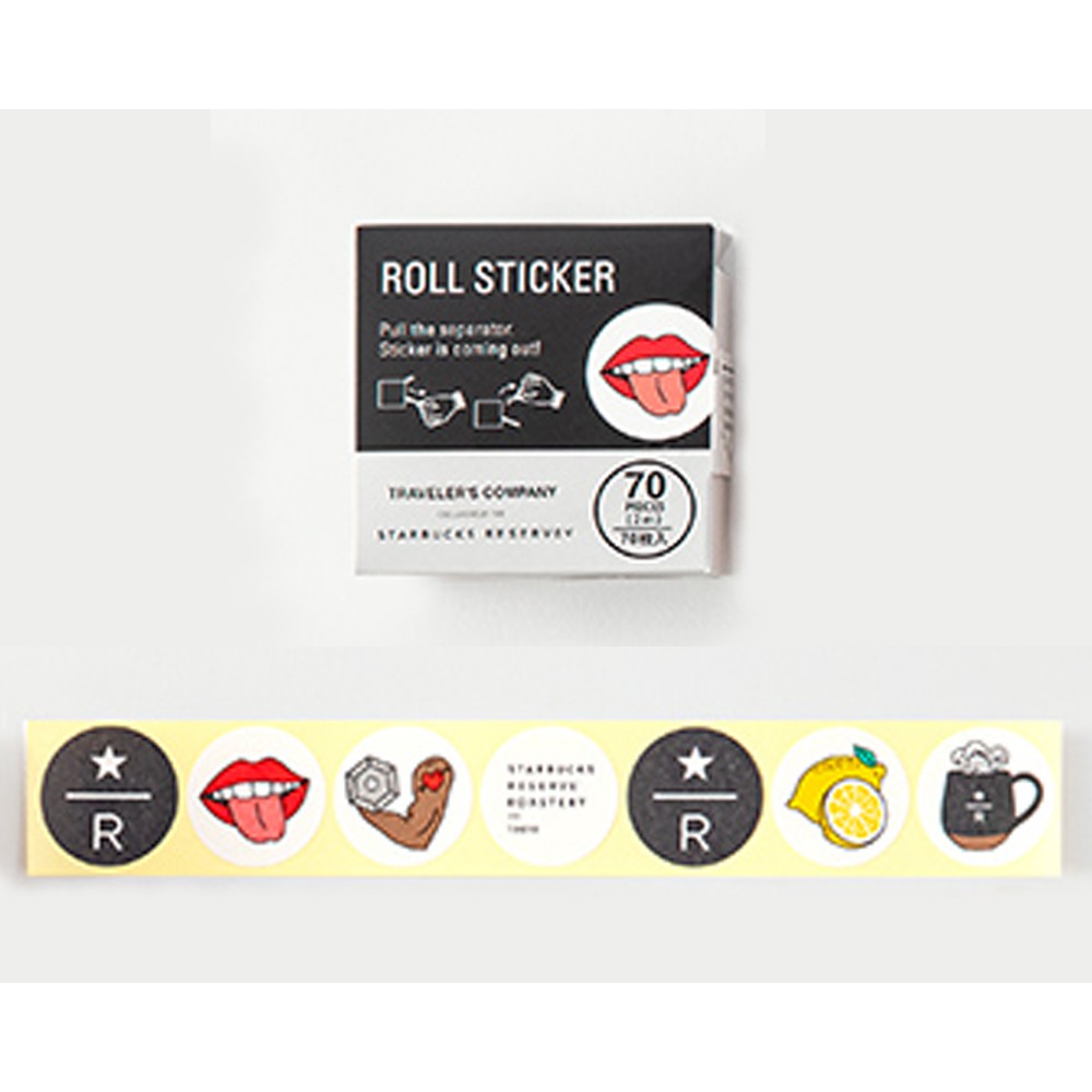 

Traveler's Factory Roll Sticker Starbucks Roastery