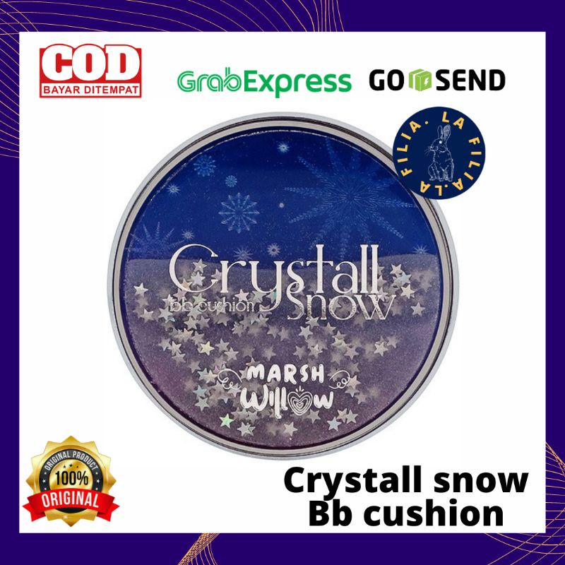 MARSHWILLOW CRYSTALL SNOW BB CUSHION BY NATASHA WILONA - BB CUSHION - CRYSTAL SNOW