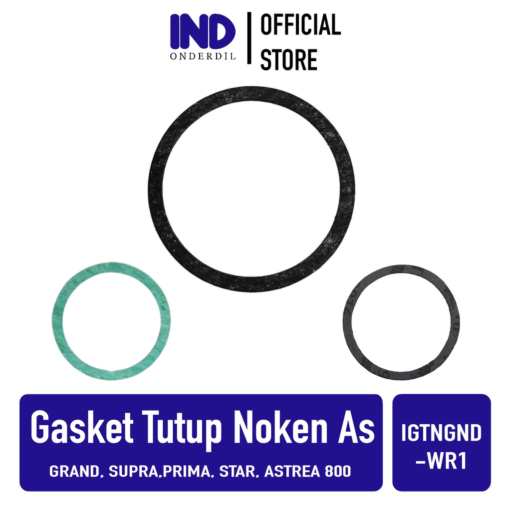 Gasket Packing-Paking Tutup Noken As Grand/Supra/Prima/Star/Astrea 800