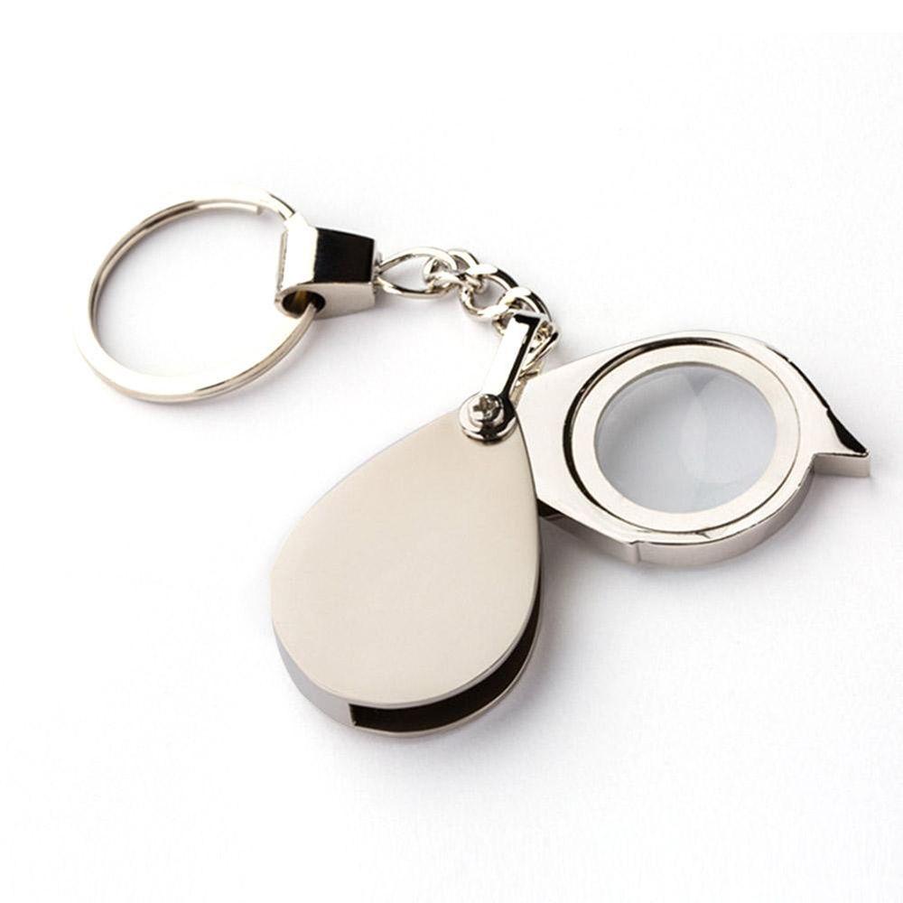 Solighter Kaca Pembesar Lipat Portable Mini Handheld Magnifying Glass Lens