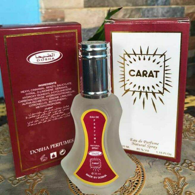 CARAT Parfum DOBHA Spray 35ml Eau De Parfume