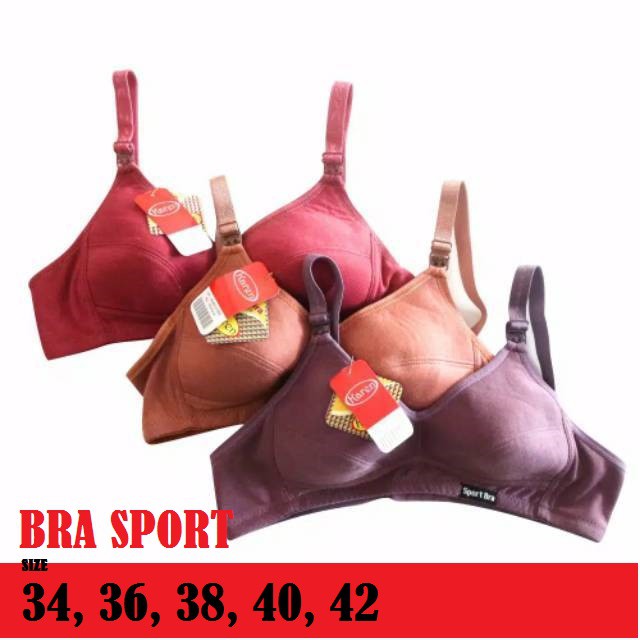 SPORT BRA TANPA KAWAT - BH SPORT SPORTS BRA