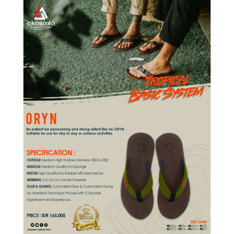 Sandal Akasaka Oryn