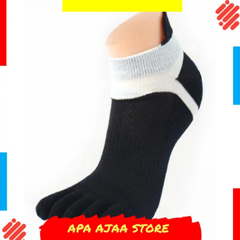 Best Seller ! COCKCON Kaos Kaki Lima Jari Unisex Five Toe Socks - QTJ58