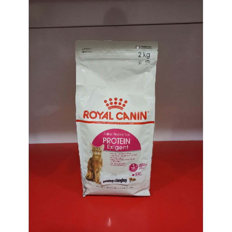 Maknan Kucing Royal Canin Exigent 2kg Aroma, Savour, Protein Rc Exigent | makanan kucing dry catfood