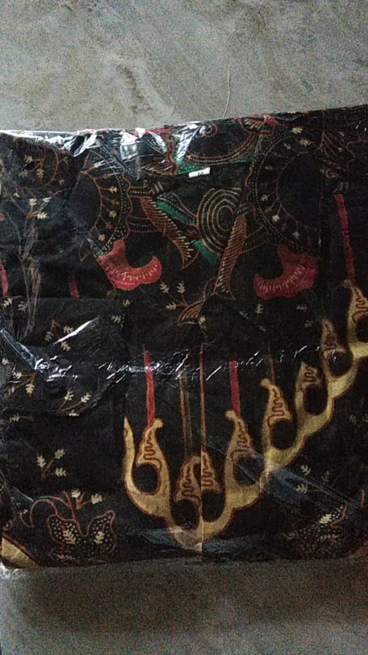 [bisa Cod] Kemeja Batik Pria Lengan Panjang Baju Batik Reguler Fit Terlaris