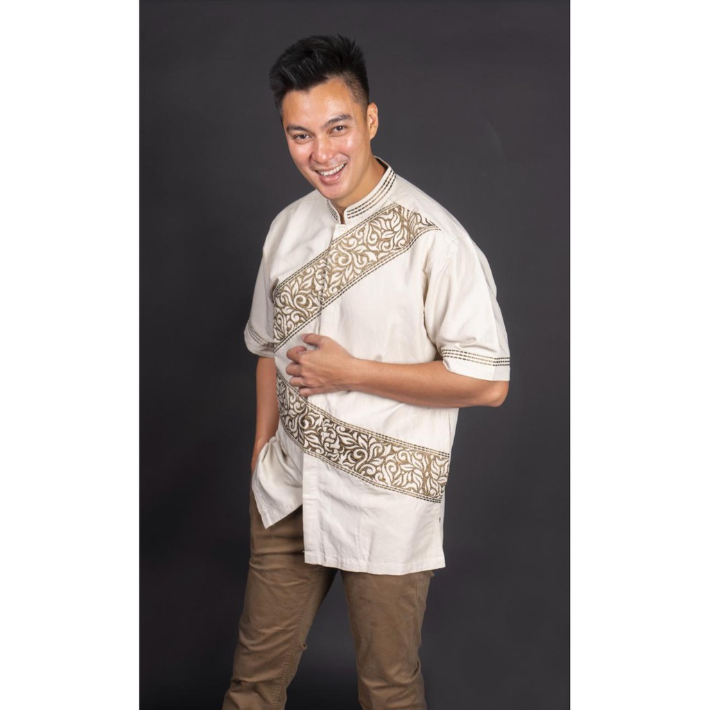 Benhill Taqwa Koko Bordir ‘BAIM WONG’ (Cream dan Putih Tulang 1901)