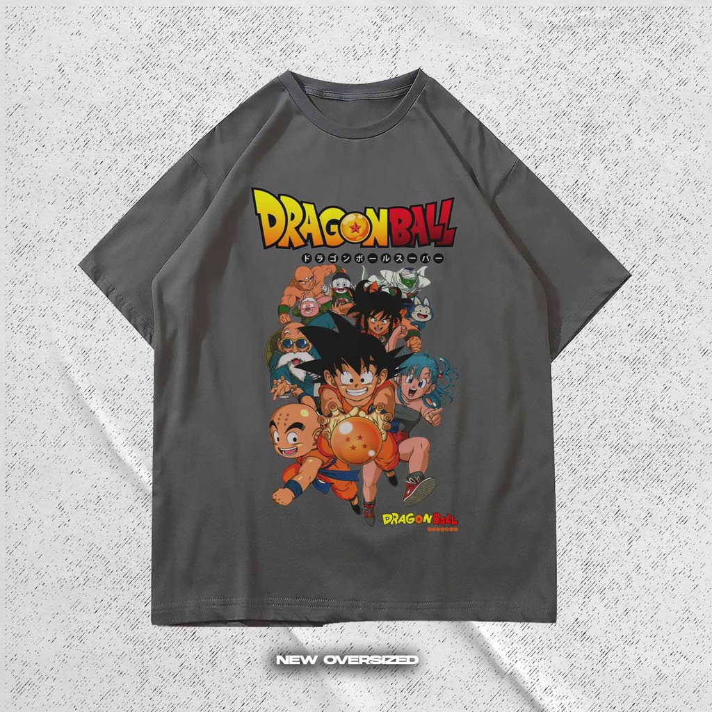 CARTOON DRAGON BALL vintage t shirt oversize