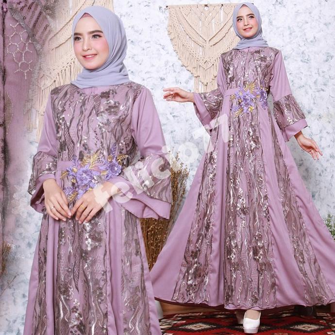 GAMIS JOHRA BAJU GAMIS BRUKAT TILE DEWASA GAMIS BRUKAT PESTA GAMIS PRE DFHBF61662