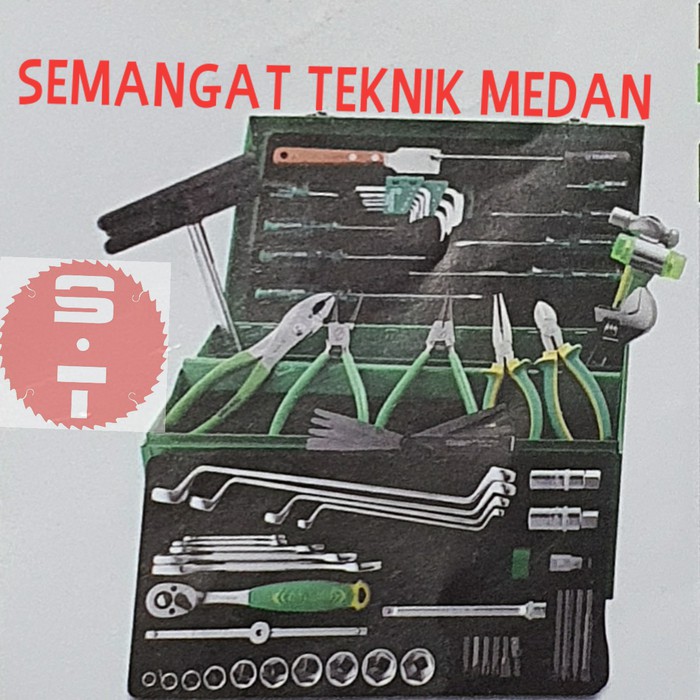 59pcs TEKIRO MEKANIK YAMAHA TOOL SET KIT MECHANIC BOX 59 pcs TEKIRO