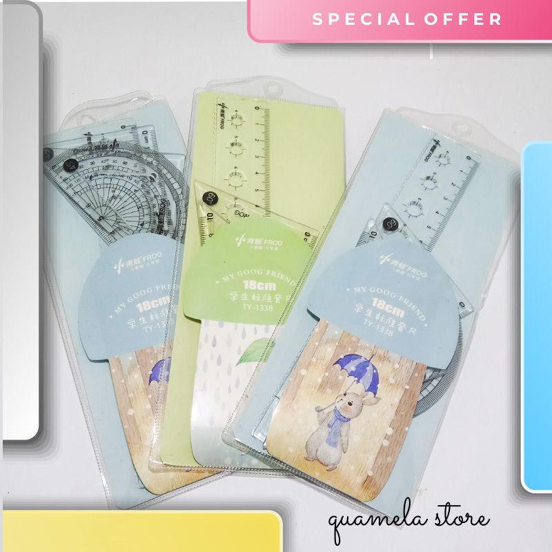 

Penggaris Geometri 4 In 1 Penggaris Geometrik Geometry Set Alat Tulis Murah Sidoarjo