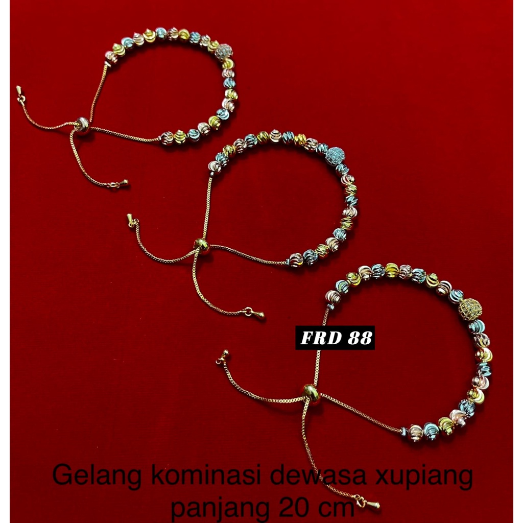 gelang tangan wanita dewasa model serut terlaris dan termurah