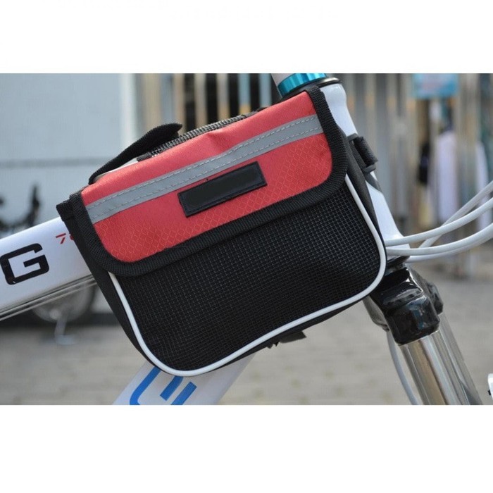 Tas Sepeda Merida Mountain Bike Tube Bag Saddle Pack Waterproof Double