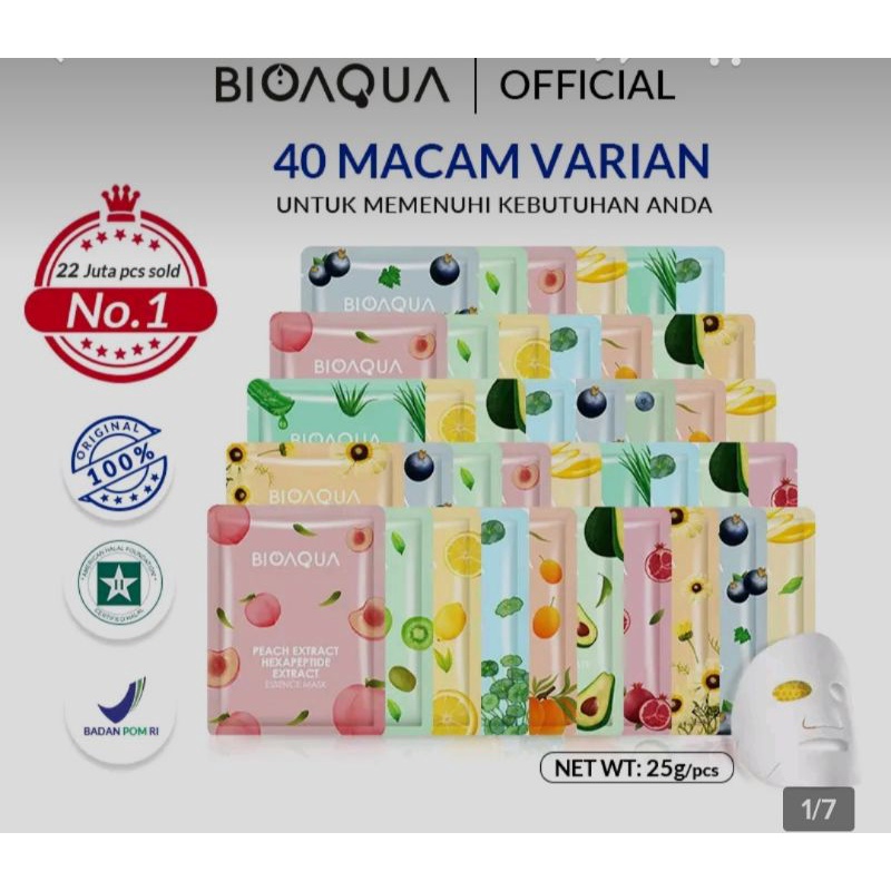 Ready masker wajah BIO AQUA