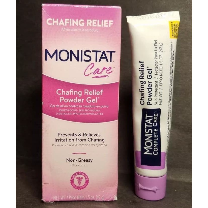 Monistat Care Relief Pack, Chafing Relief Powder Gel Intense Itch
