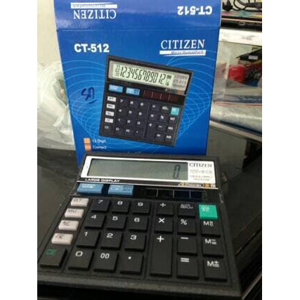 

Dijual Kalkulator citizen CT 512 kalkulator pedagang New