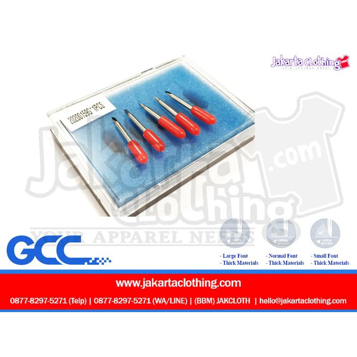 Pisau Cutting Mesin Gcc / Roland - Original (45 Derajat) Murah