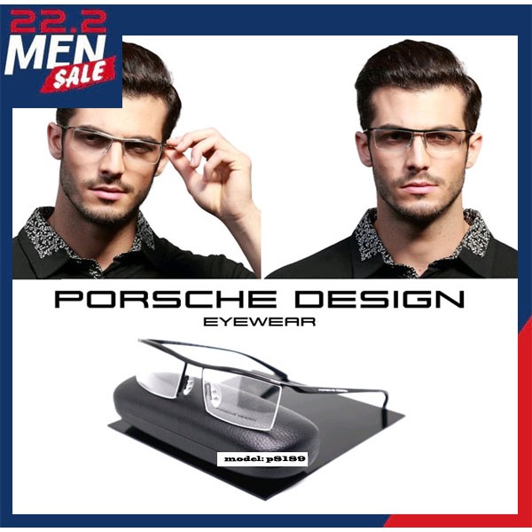 Frame Kacamata PORSCHE DESIGN Pria Wanita Sporty P8189 Sport 8189