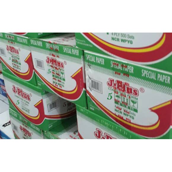 

KERTAS CONTINUOUS FORM J-PLUS 5 PLY 91/2 X 11