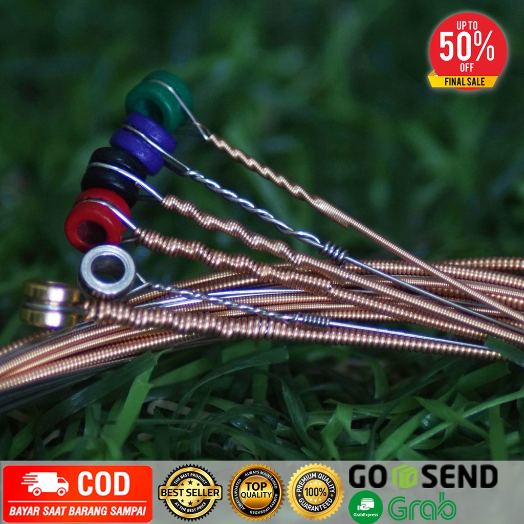 Senar Gitar Akustik String EZ900 UK 0.10 (1 set)