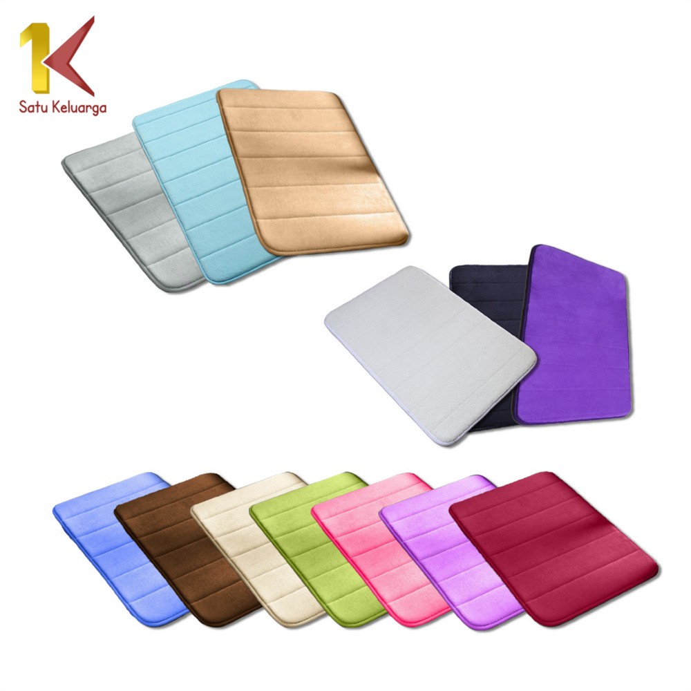 Karpet Kamar Mandi Kantor Panjang Jumbo Motif Estetik Lembut B6G5 Awet Besar Gulungan Kering Bahan K