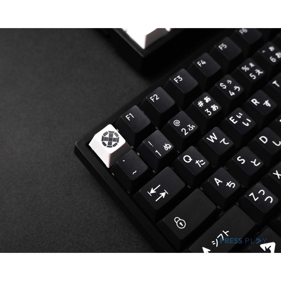 Press Play Shibuya Japanese Root PBT Keycaps 118 Set OEM Profile