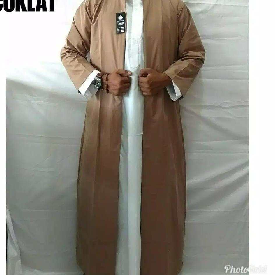 Modern.. COD - Garansi Kualitas Jubah Luar Lutfi - Jubah Luaran - Jubah Luar Habib - Jubah Luar  Ju