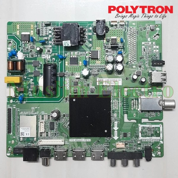 Mainboard LED TV Polytron PLD43BAG9953 43BAG9953