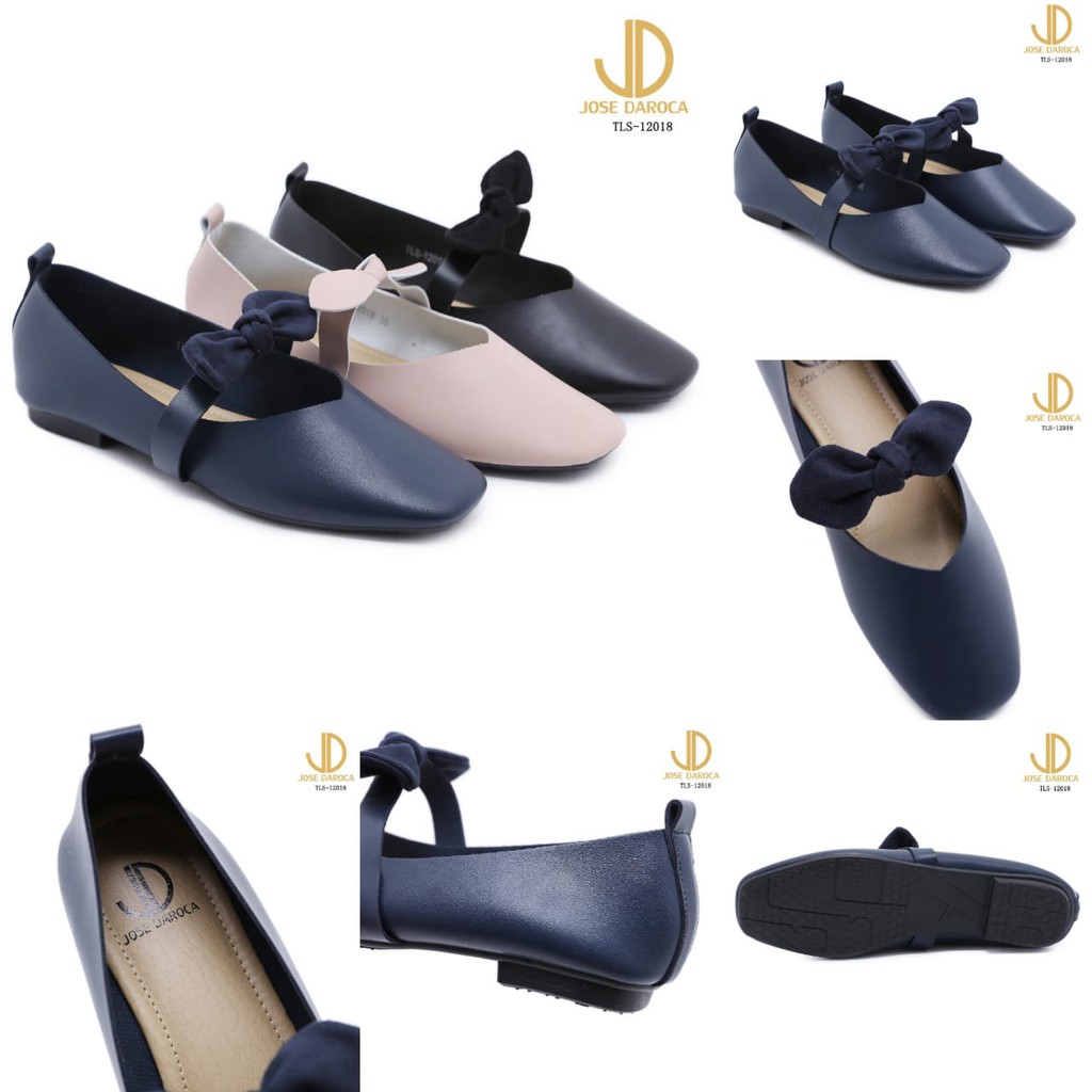 JOSE DAROCA Sepatu Flat Shoes Mary Jane #TLS-12018# Original
