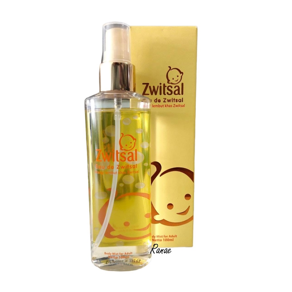 ZWITSAL Eau de Toilette Body Mist for Adult Dewasa Parfum 100 ml