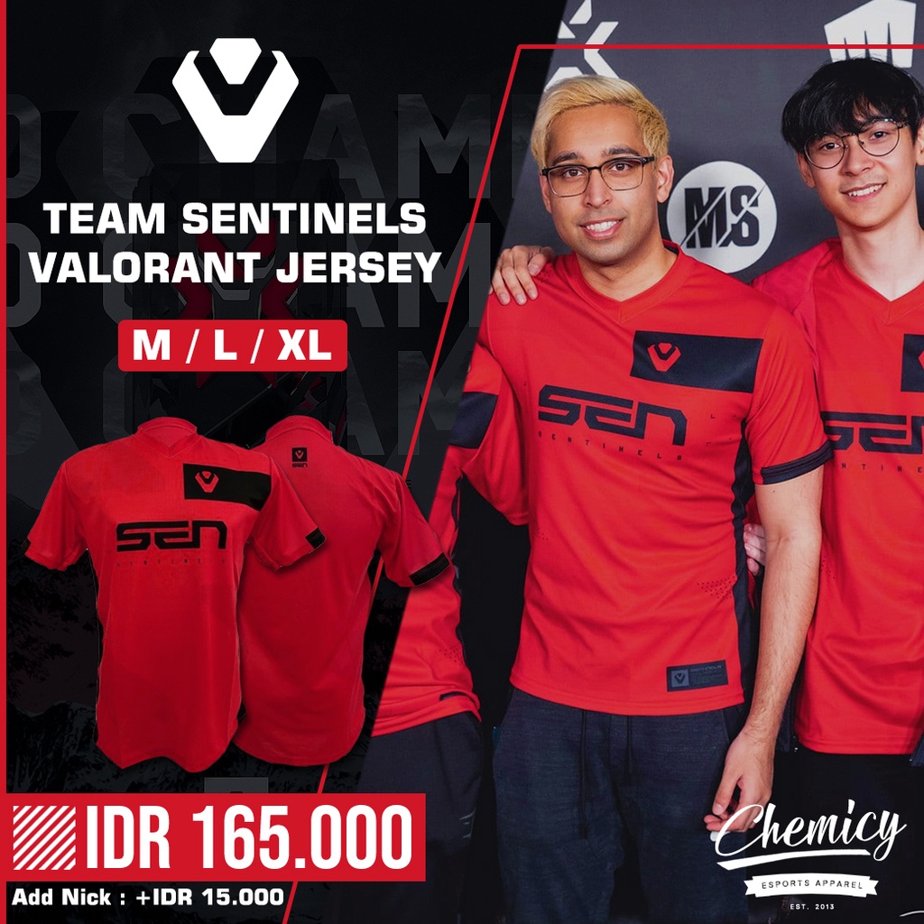 Team Sentinels Valorant Jersey